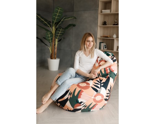 Кресло Мешок Груша Папайя