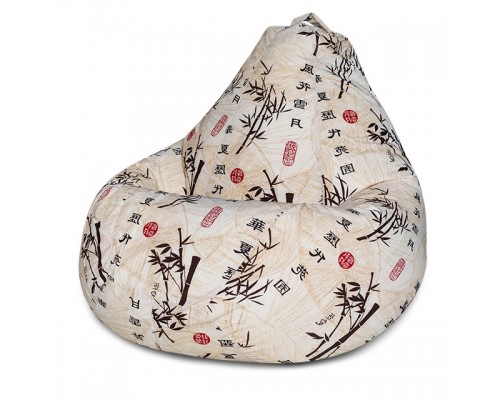 Кресло Мешок Груша Стебли Бамбука