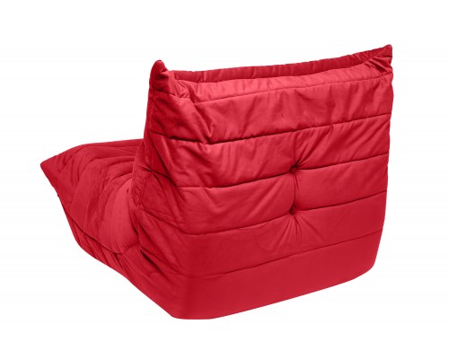 Диван Маршмеллоу Красный 1 секция