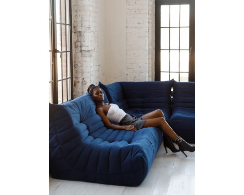 Диван Маршмеллоу Красный 1 секция