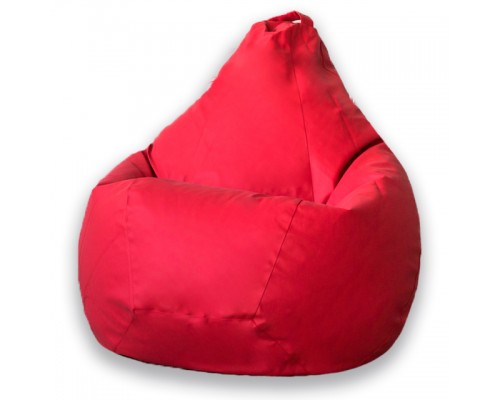 Кресло Мешок Груша Фьюжн Красное