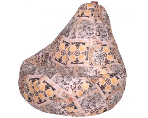 Кресло Мешок Груша Сиена Коричневое