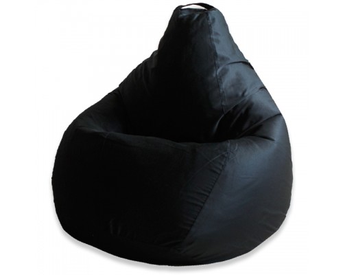 Кресло Мешок Груша Фьюжн Черное